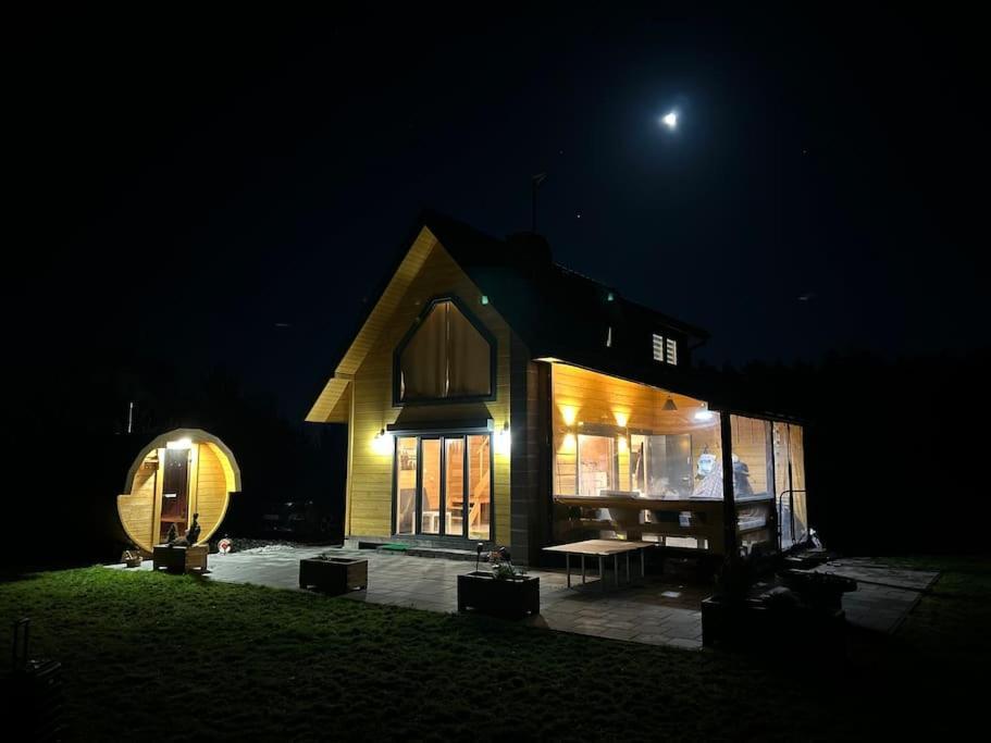 Dom Male Mazury Villa Drozdowo Eksteriør bilde