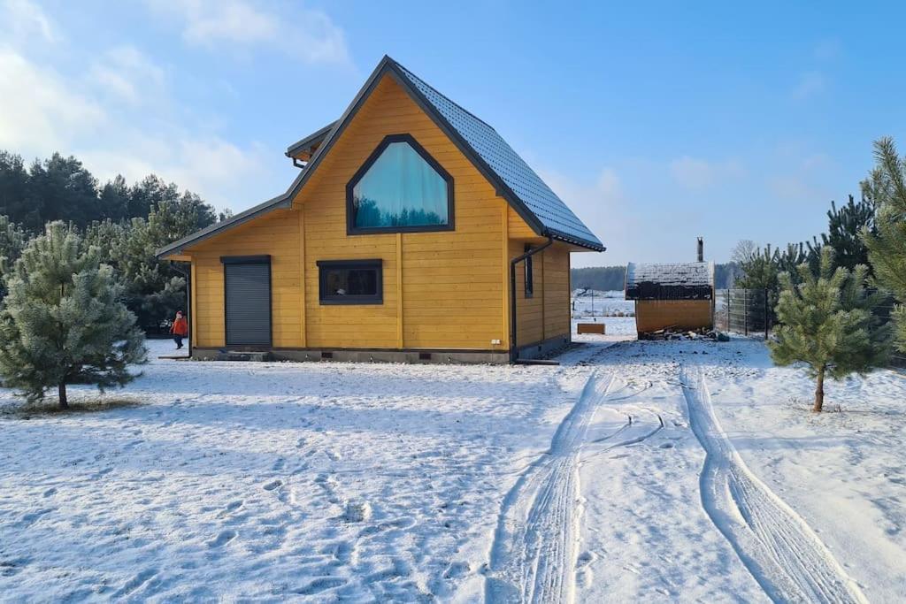 Dom Male Mazury Villa Drozdowo Eksteriør bilde